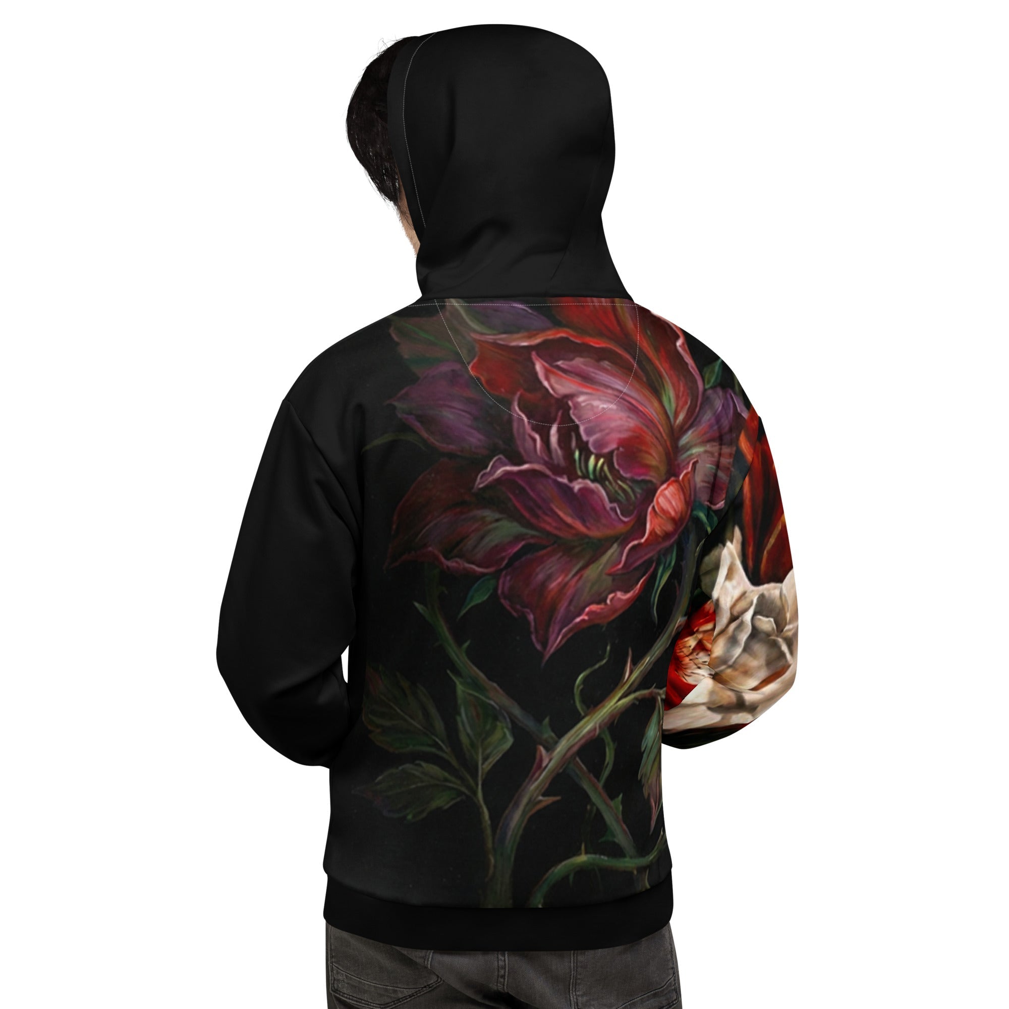Antique Flowers Women Hoodie - LøstLøst